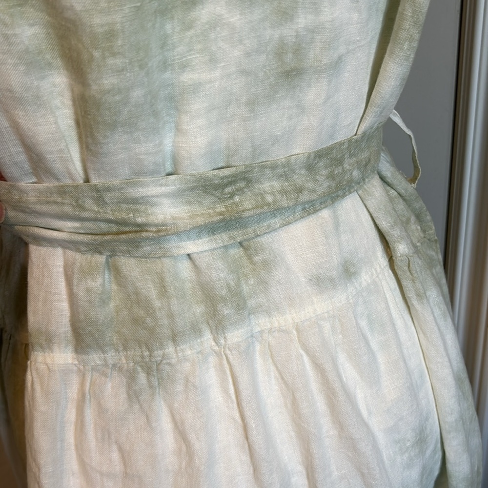 cloth & stone Light Green Tie-Waist Halter Maxi Dress - Picture 4 of 6